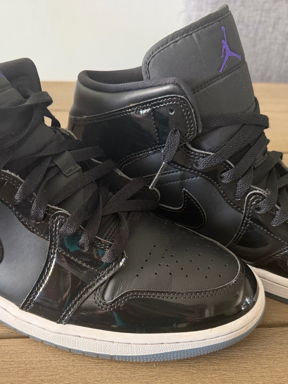 Nike Black and White Air Jordan Size Tag - Style DV1308-004